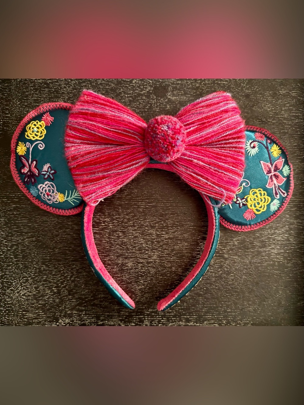 Disney Encanto Embroidered Minnie Ears Headband